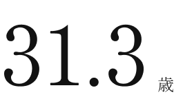 31.3歳